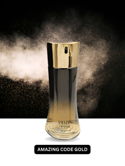 Amazing Code Gold by Secret Plus 3.4oz EDP for Men