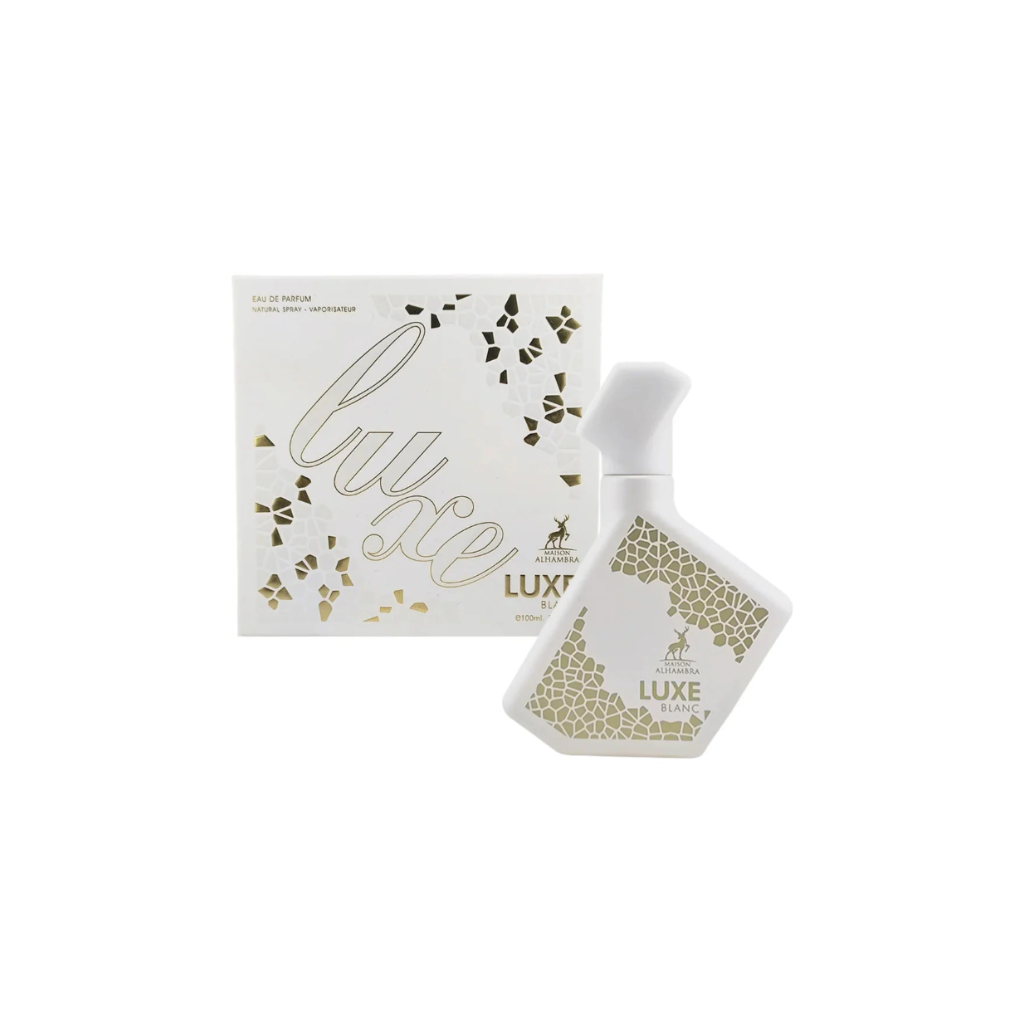 Luxe Blanc by Maison Alhambra For Women and Men (Unisex) Perfume 3.4 oz