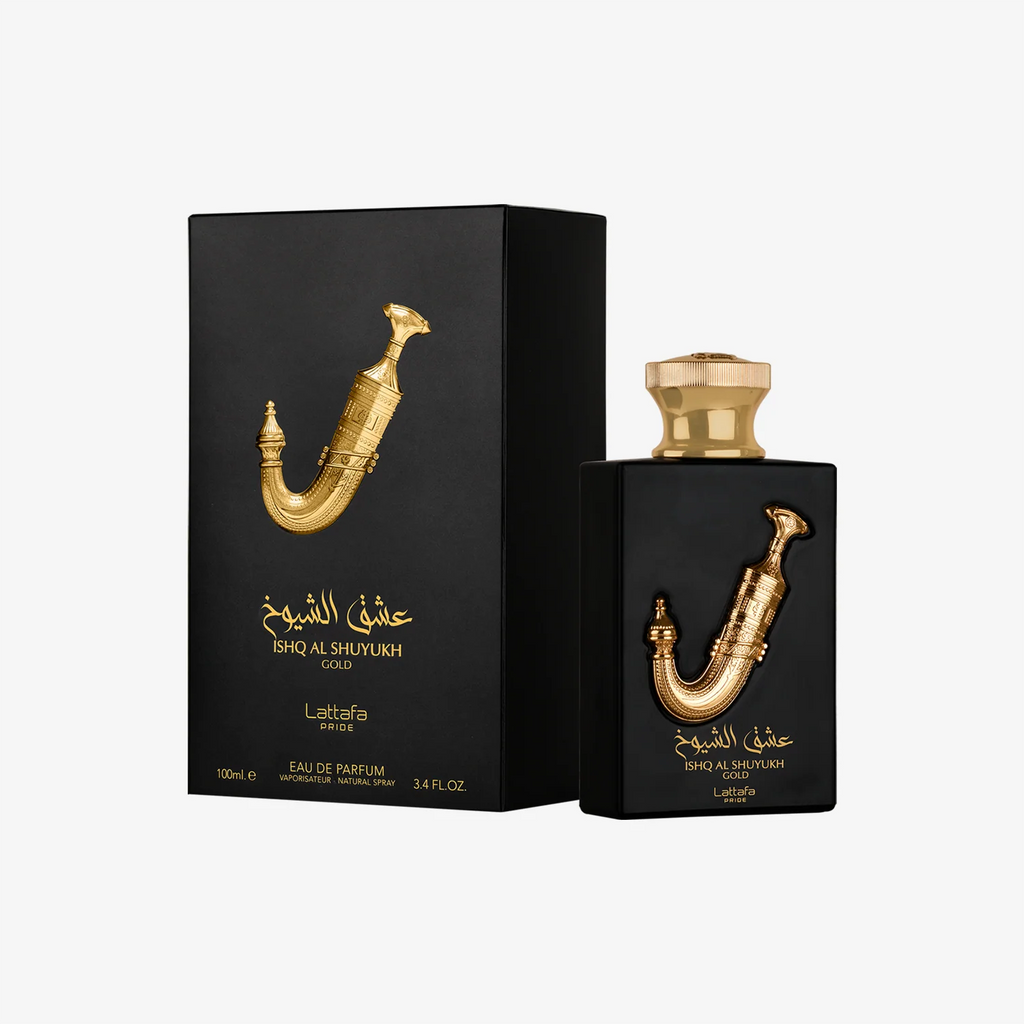 Ishq Al Shuyukh Gold by Lattafa for Men (Unisex) Perfume 3.4oz
