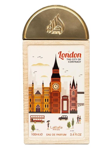 LONDON THE CITY OF CONTRAST by Lattafa Pride 3.4oz EDP Spray