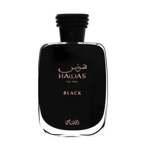Hawas Black by Rasasi for men Perfume 3.4 oz