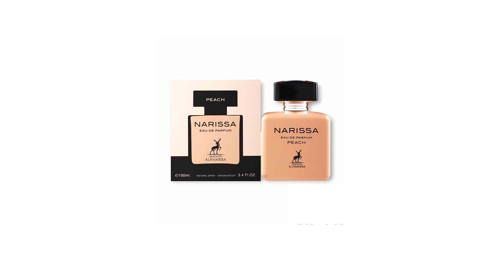 Narissa Peach by Maison Alhambra For Women Perfume 3.4 oz