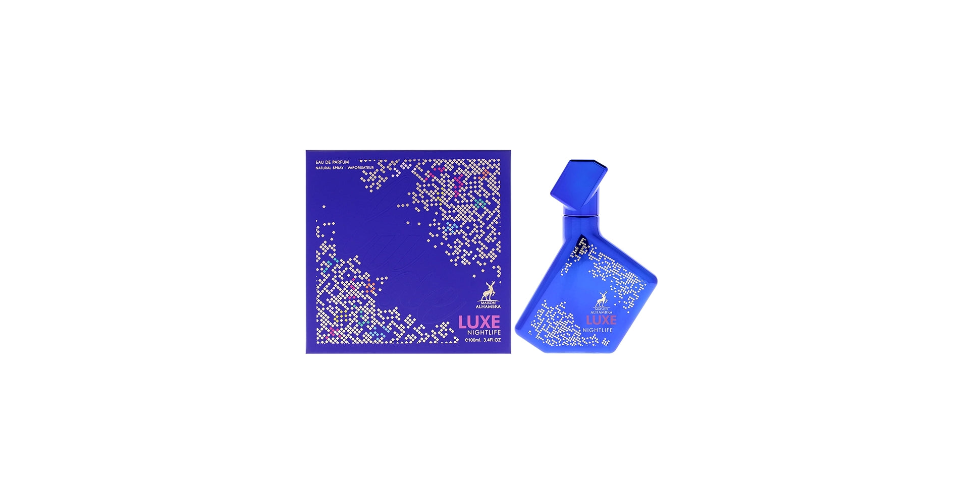 Luxe nightlife by Maison Alhambra For Women and Men (Unisex) Perfume 3.4 oz