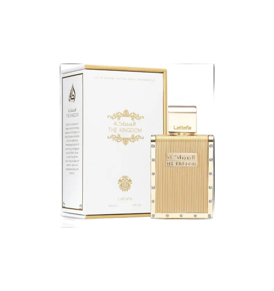 The Kingdom by Lattafa for men Perfume 3.4oz