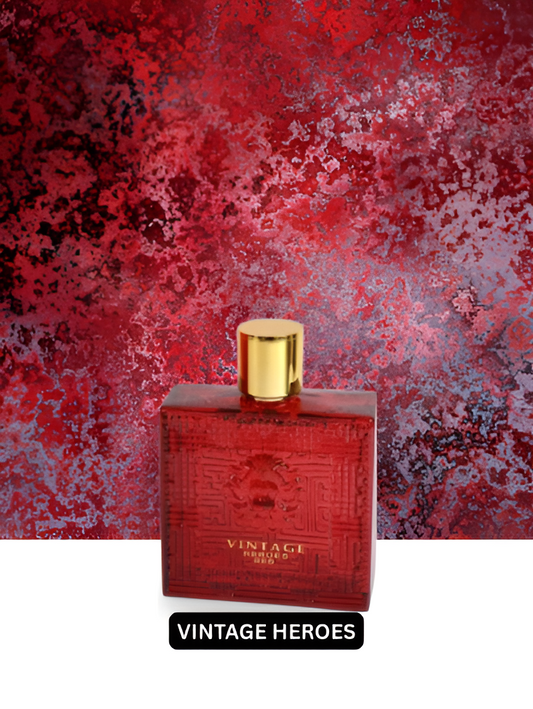 "Vintage Heroes Red EDP 3.4oz by Secret Plus"