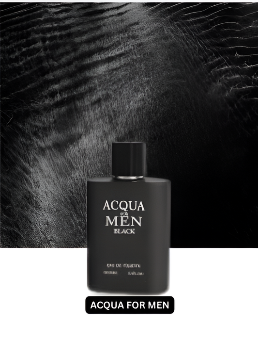 "Acqua Black EBC EDT 3.4oz Men"