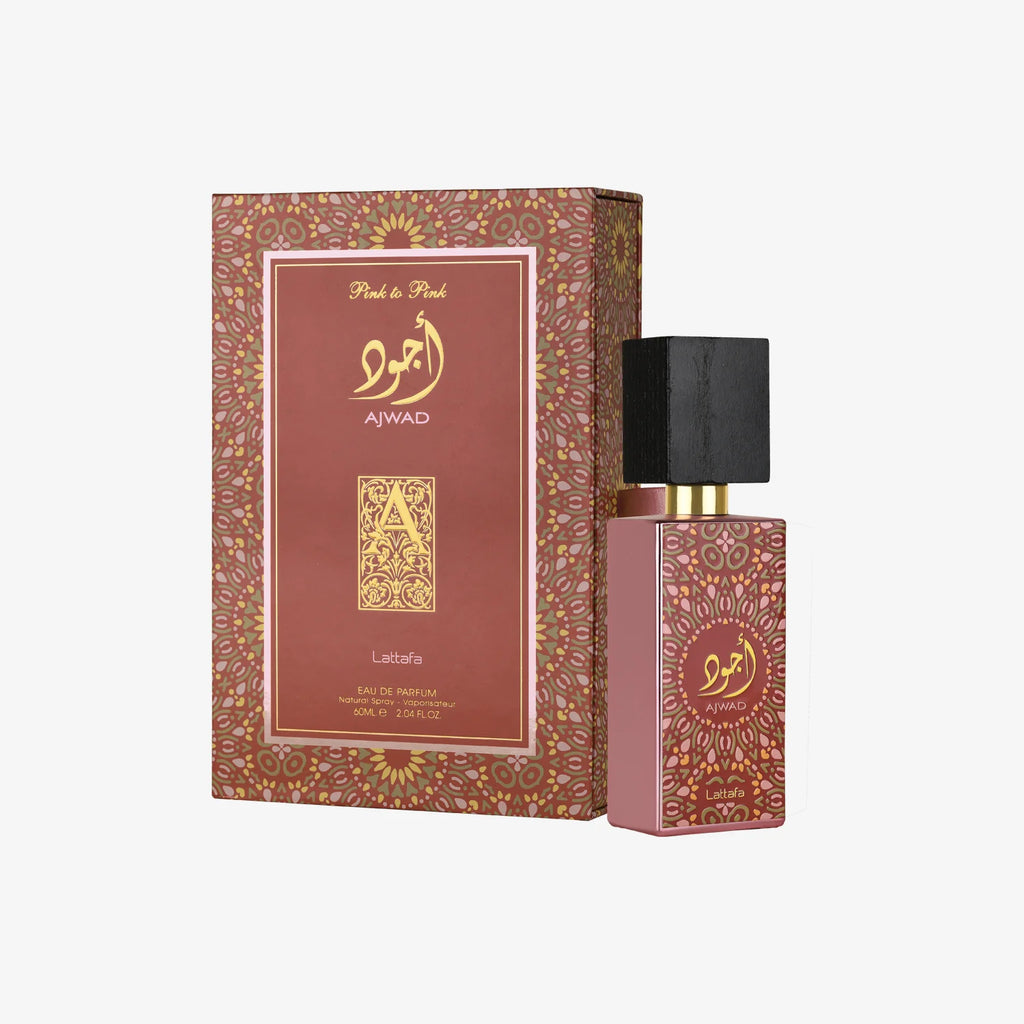 Ajwad Pink to Pink  by Lattafa Unisex EDP Perfume 3.4oz
