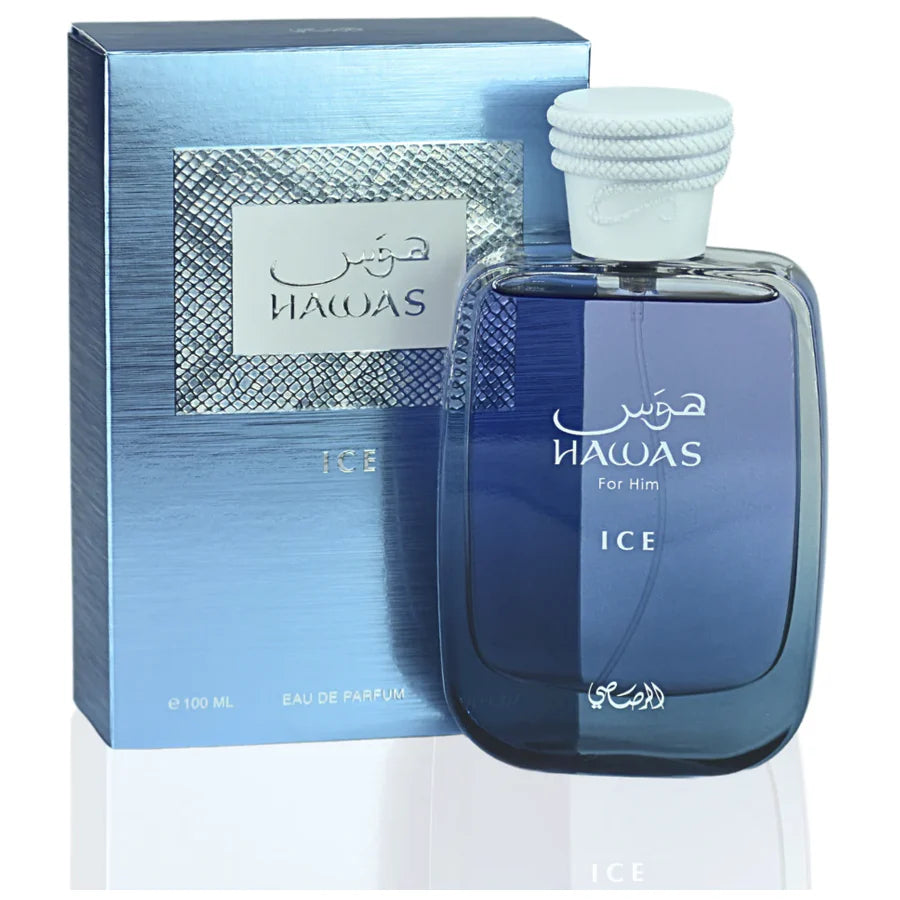 Hawas ice by Rasasi for Men Perfume 3.4 oz
