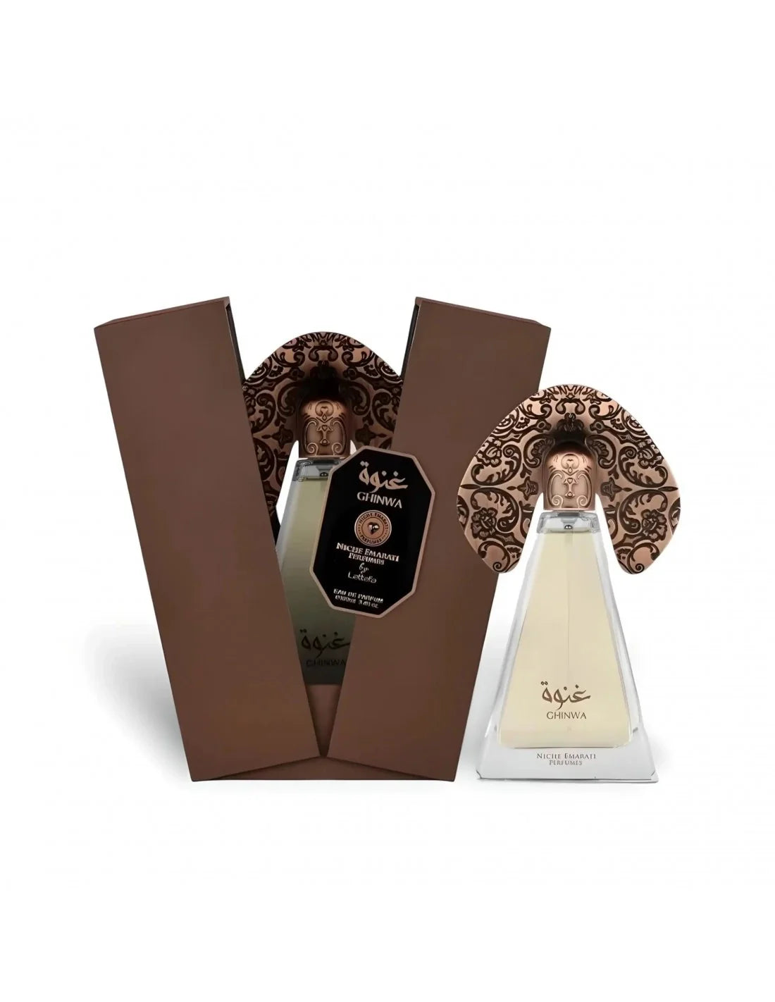 Niche Emarati Ghinwa by Lattafa EDP Spray (Unisex) 3.4 oz