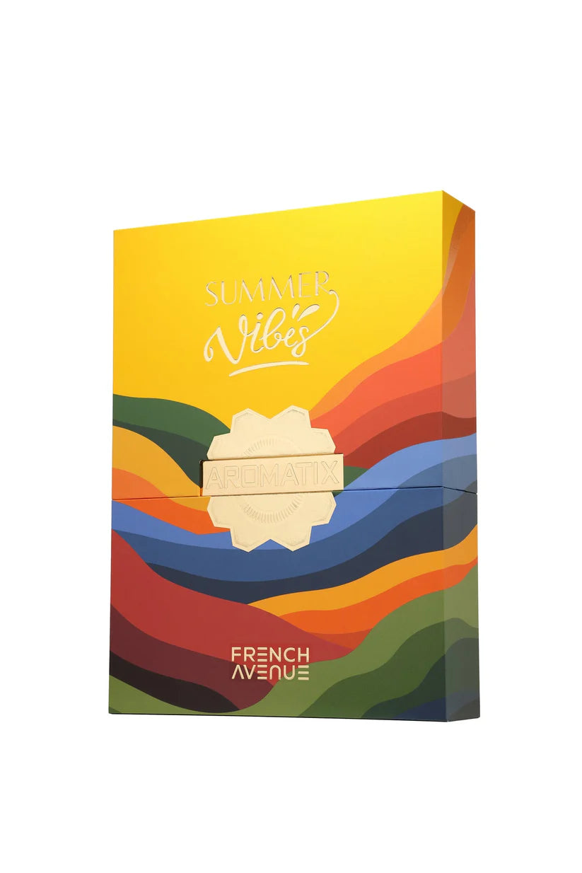 Aromatix Summer Vibe French Avenue COLLECTION SET YELLOW 5 X 1 Oz 30 Ml