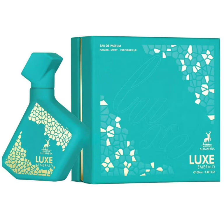 Luxe Emerald by Maison Alhambra For Women and Men (Unisex) Perfume 3.4 oz