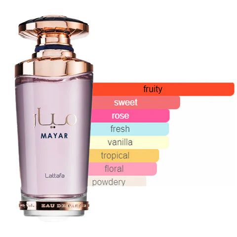 Mayar by Lattafa For Women EDP 3.4 oz