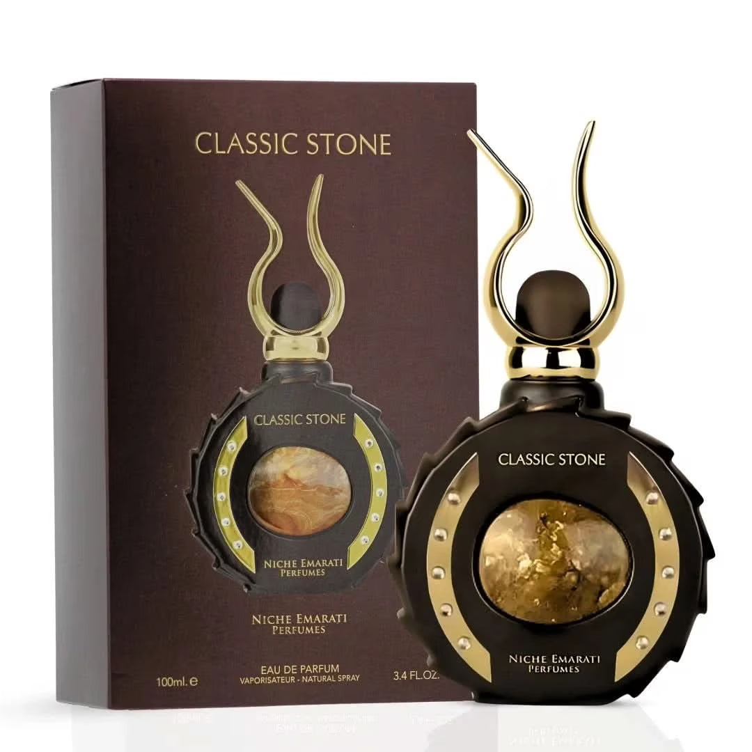 Niche Emarati Classic Stone by Lattafa EDP Spray (Unisex) 3.4 oz