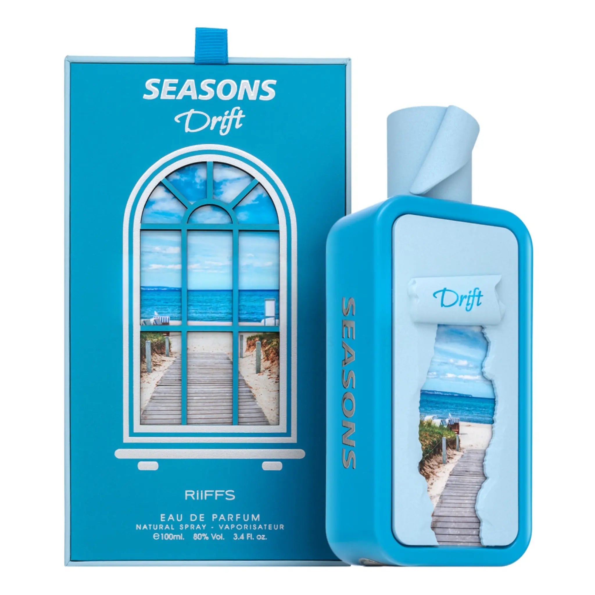 Seasons Drift by Riiffs for Unisex EDP Perfume 3.4 oz
