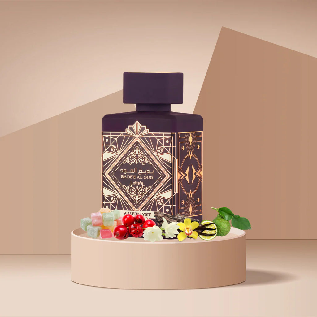 Badee Al Oud Amethyest by Lattafa for women and Men (Unisex) EDP 3.4 oz