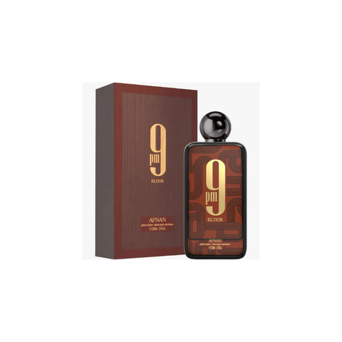 9PM Elixir by Afnan for Men (Unisex) EDP 3.4 oz