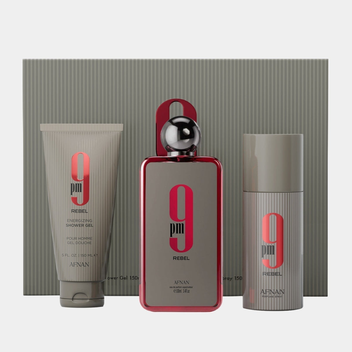 9 PM Rebel Gift Set by Afnan