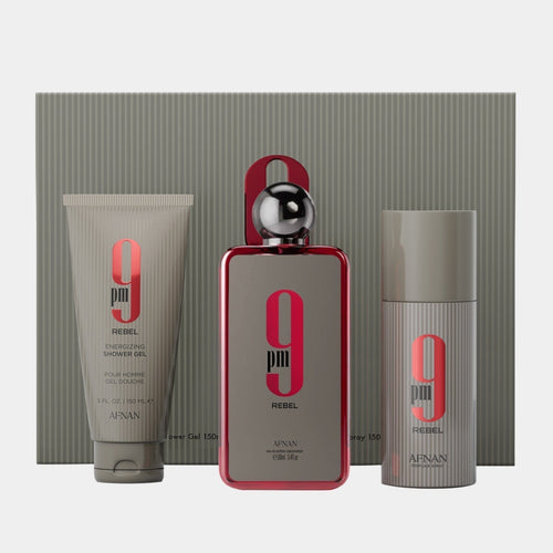 9 PM Rebel Gift Set by Afnan