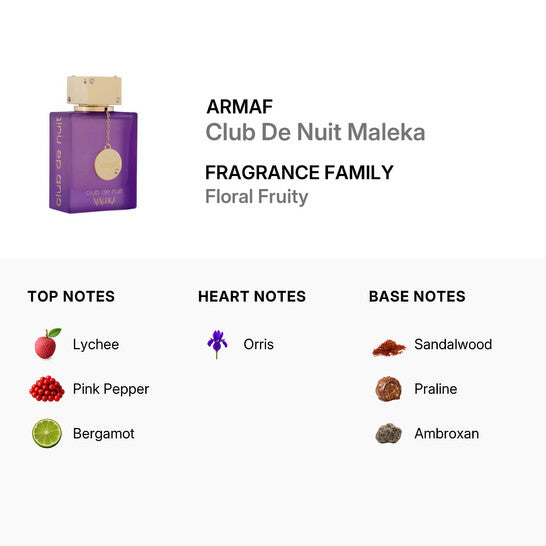Club de nuit Maleka by Armaf EDP for Women 3.6 oz