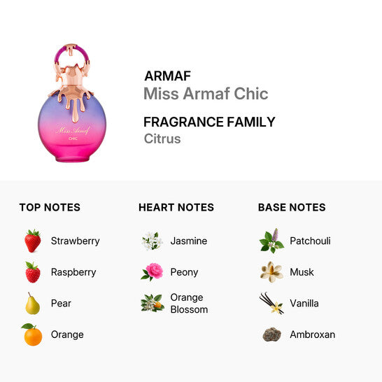 Miss Armaf Chic by Armaf for Women EDP 3.4 oz