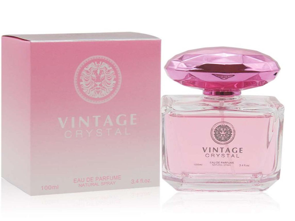 Vintage Crystal by Secret Plus Women Eau de Parfum 3.4oz