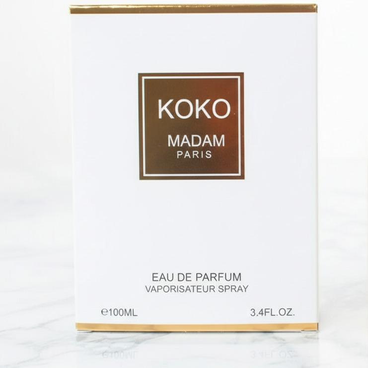 Koko Madam Paris for Women by EBC Eau de Parfum 3.4oz EDP Spray