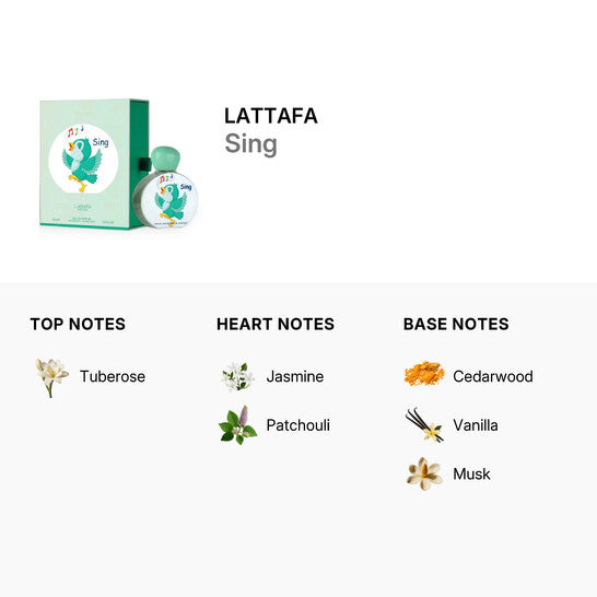Sing For Kids by Lattafa Eau De Parfum Spray 75ML