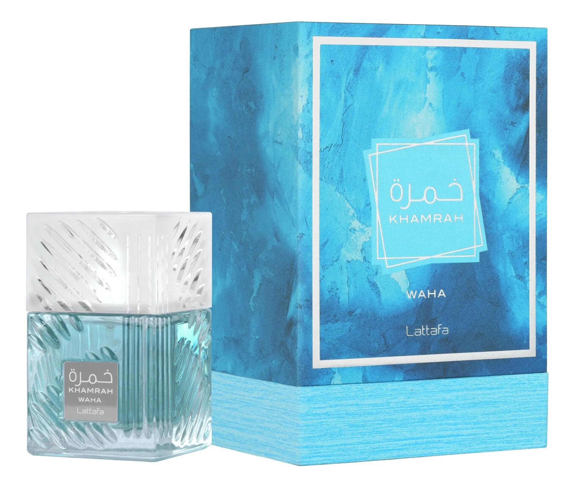 Khamrah Waha by Lattafa Perfumes EDP Spray for Men 3.4 oz