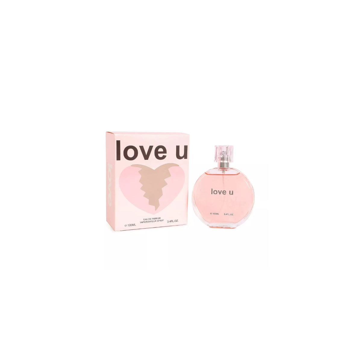 Love U by EBC Collection 3.4oz Eau De Parfum Women