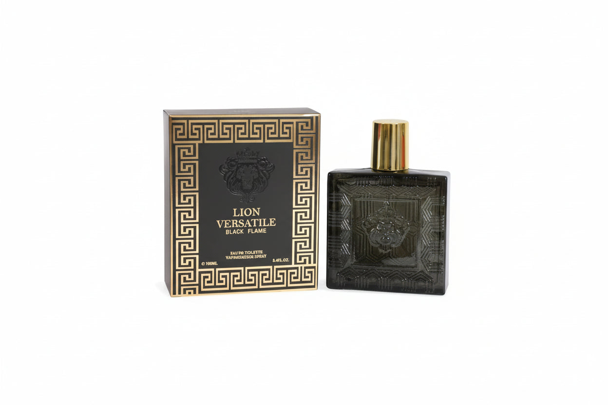 Lion Versatile Black Flame by EBC 3.4oz Eau De Toilette Men