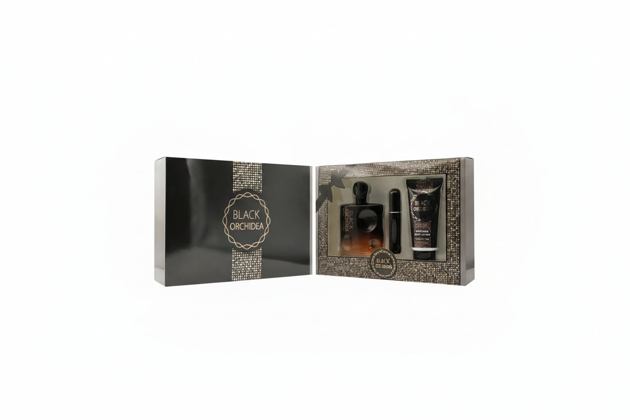 Gift Set Black Orchidea by Royal Fragrance for Women