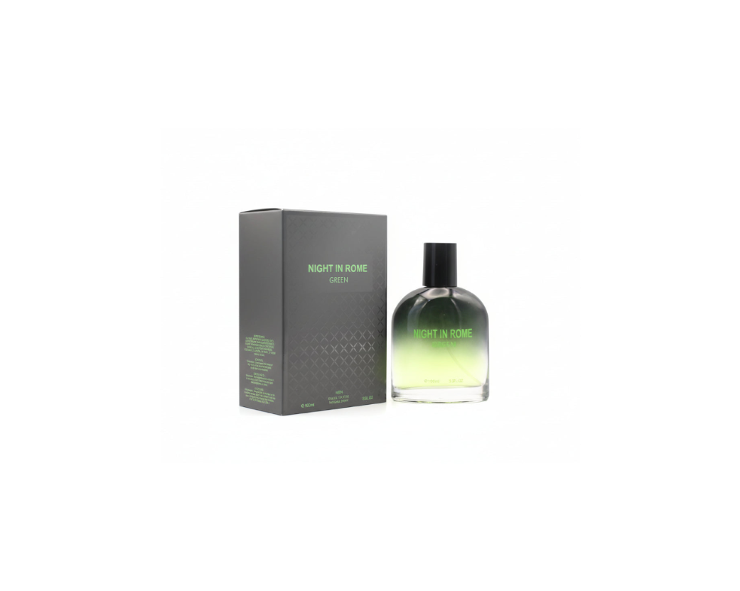 Royal Fragrance Night in Rome Green 3.3 oz Eau de Toilette Spray for Men