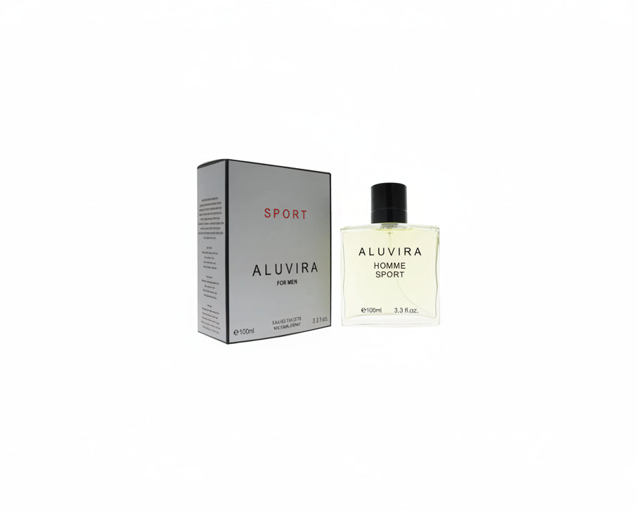 Sport Aluvira by Royal Fragrance 3.3 oz Eau De Toilette Men
