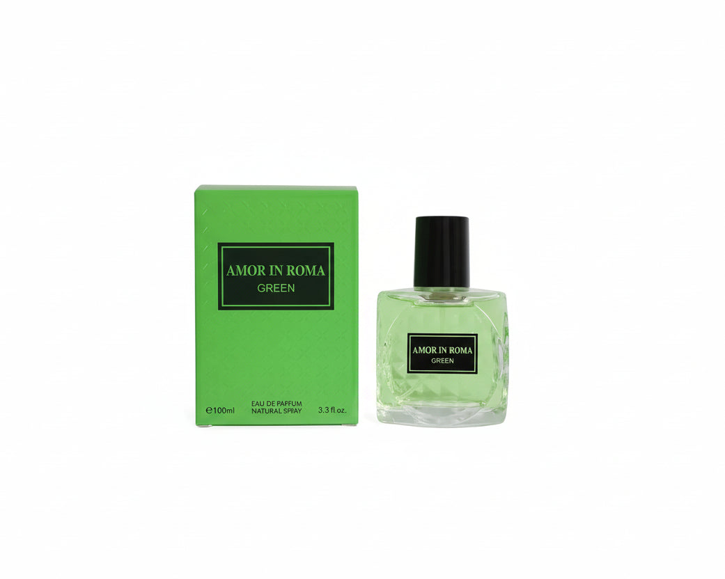 Royal Fragrance Amor In Roma Green 3.3 oz Eau de Parfum Spray for Women