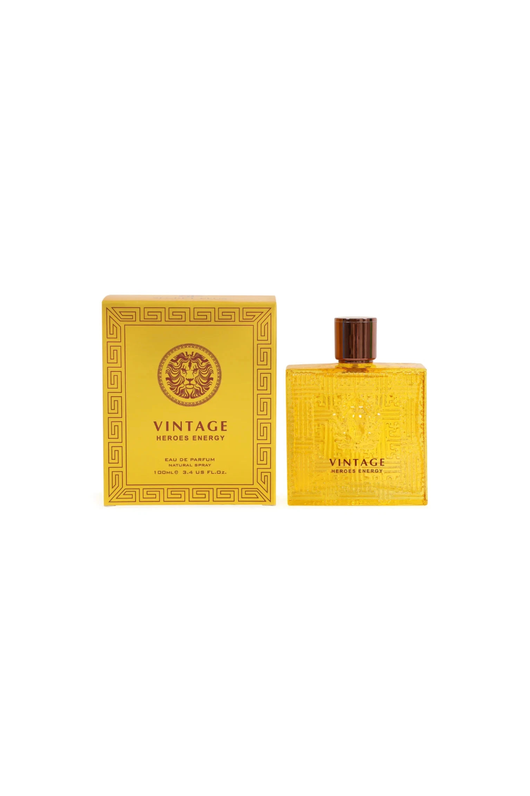 Vintage Heroes Energy by Secret Plus 3.4 oz EDP Spray for Men