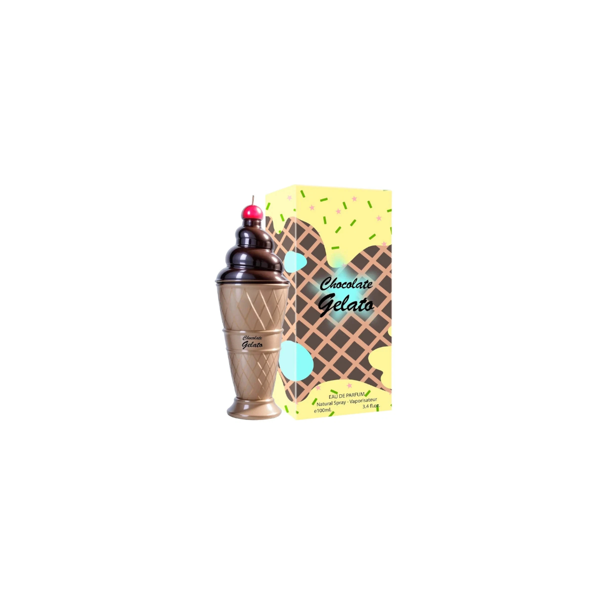 Chocolate Gelato by FC 3.4 oz Eau de Parfum Spray for Women