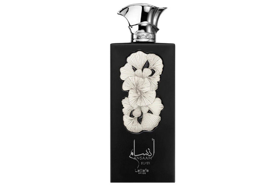 Ansaam Silver by Lattafa for Women and men (Unisex) EDP 3.4 oz