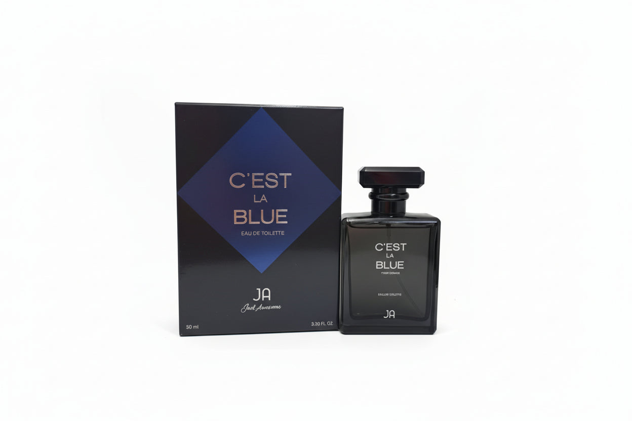 Just Awesome Cest La Blue for men 3.4oz EDT