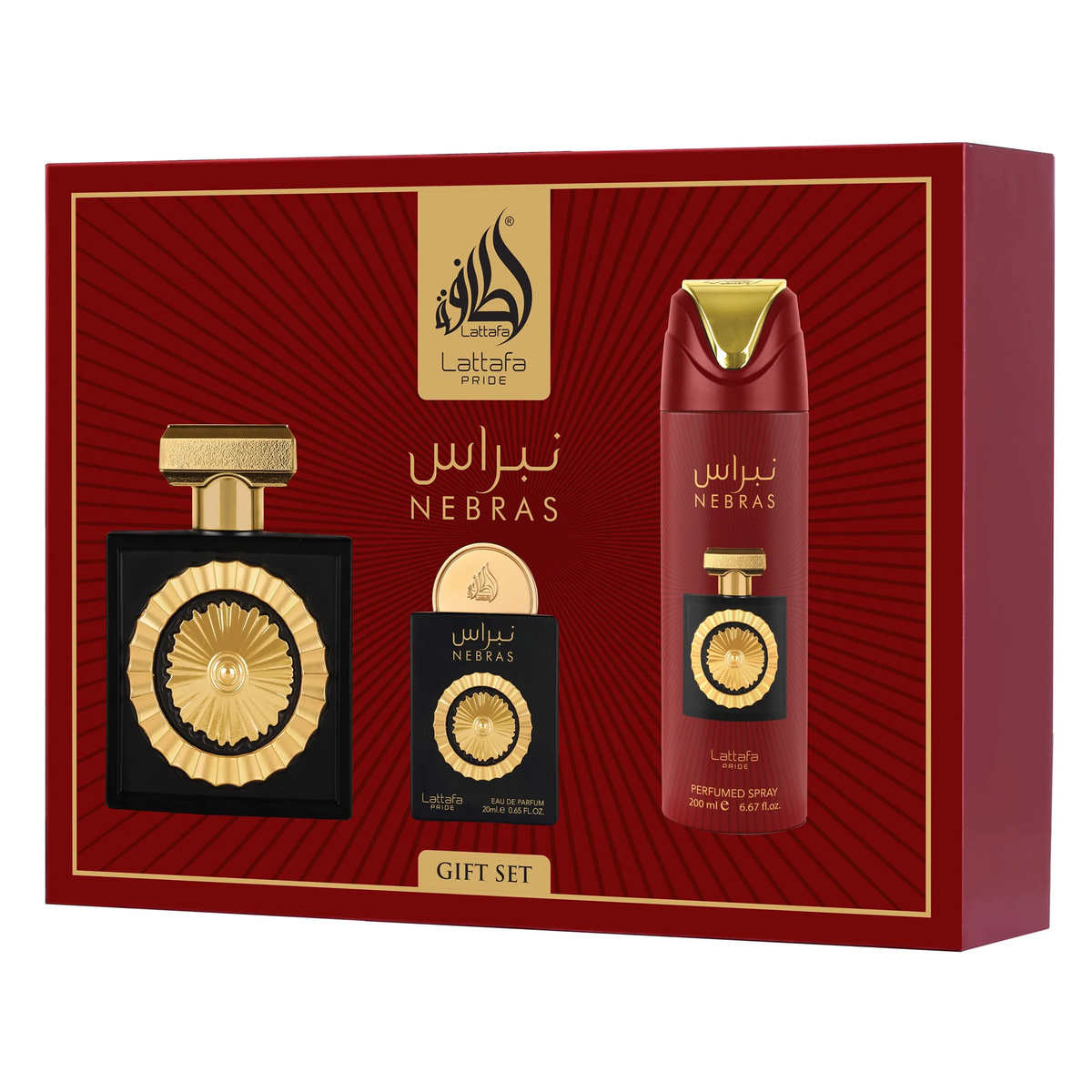 Nebras gift set by Lattafa