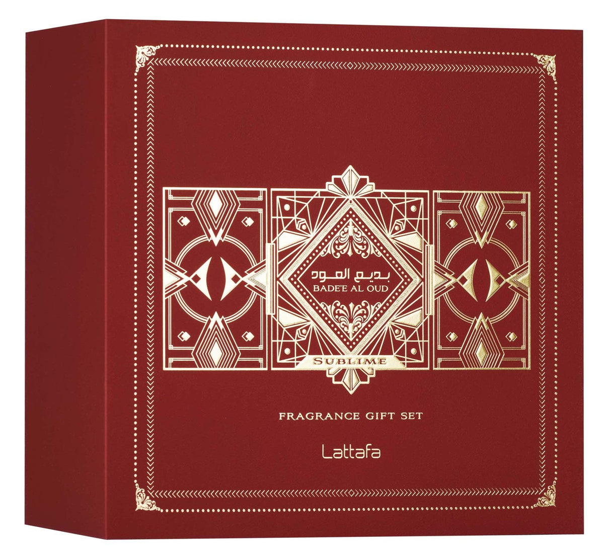Badee Al Oud Sublime gift set by Lattafa