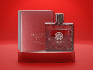 Vintage Heroes Red by Secret Plus 3.4oz Eau de Parfum Spray
