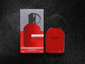 Hero For Men Red by EBC Collection 3.8oz Eau De Toilette for Men