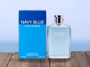 Navy Blue Voyages by EBC Collection 3.8oz EDT for Men